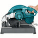 Makita LW1401 Chop Saw 14 in Blade Dia., 3,800 RPM Max. Blade Speed, 5 in Round Cut Capacity @ 0 Deg. - KVM Tools Inc.KV53YK07