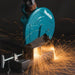 Makita LW1401 Chop Saw 14 in Blade Dia., 3,800 RPM Max. Blade Speed, 5 in Round Cut Capacity @ 0 Deg. - KVM Tools Inc.KV53YK07