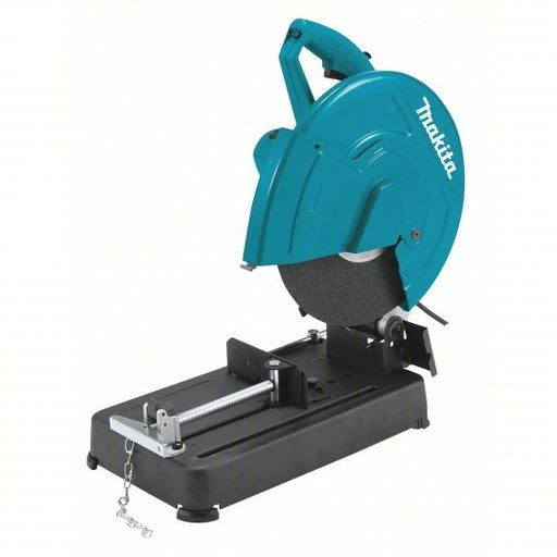 Makita LW1401 Chop Saw 14 in Blade Dia., 3,800 RPM Max. Blade Speed, 5 in Round Cut Capacity @ 0 Deg. - KVM Tools Inc.KV53YK07