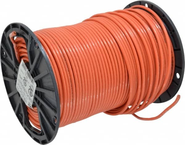 Southwire 22979901 Building Wire, THHN, 10 AWG, 500 ft, Orange, Nylon Jacket, PVC Insulation
