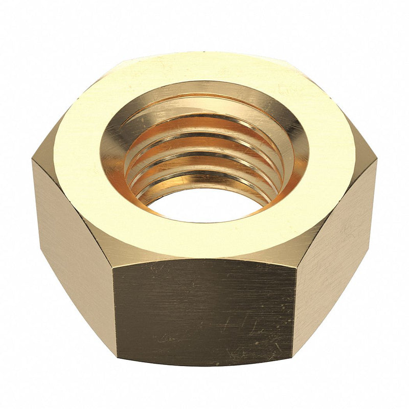 Approved Vendor M04122.120.0001 Hex Nut, Std Hex, M12x1.75 Thread, 19 mm Hex Wd, 10 mm Hex Ht, Steel, Class 10, Zinc Yellow, 50 PK