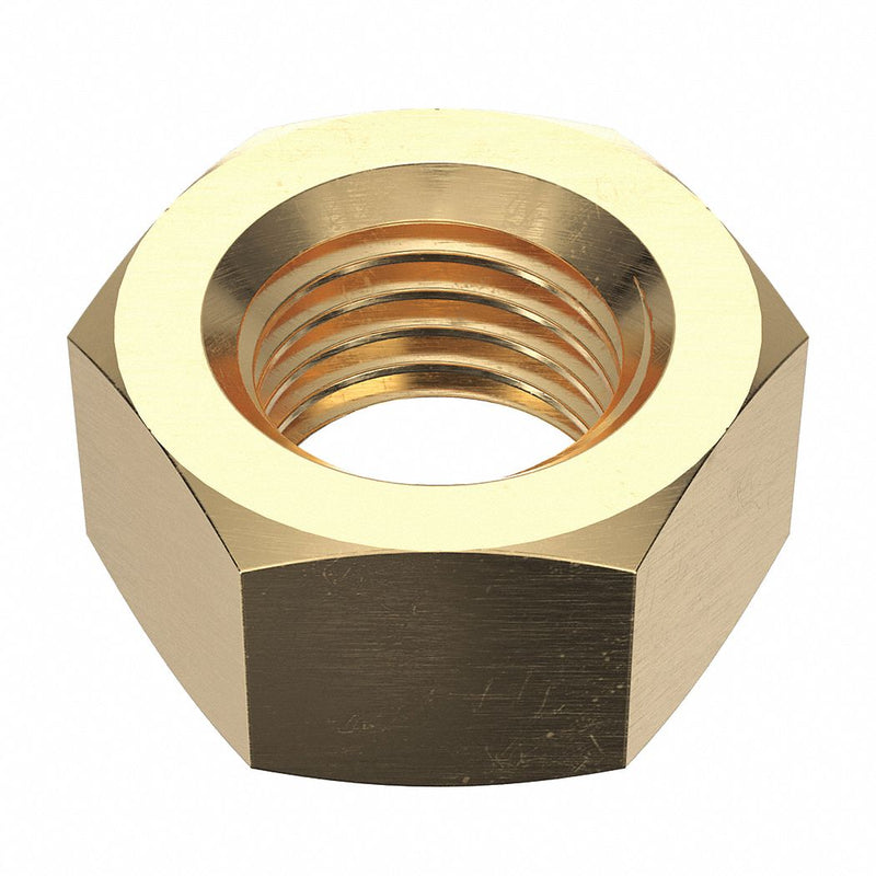 Approved Vendor M04122.200.0001 Hex Nut, Std Hex, M20x2.50 Thread, 30 mm Hex Wd, 16 mm Hex Ht, Steel, Class 10, Zinc Yellow, 10 PK