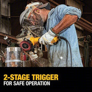 DeWalt DWE43214N Angle Grinder 13A, 10,500 RPM Max. Speed, Paddle, 5 in Wheel Dia - KVM Tools Inc.KV54JJ49