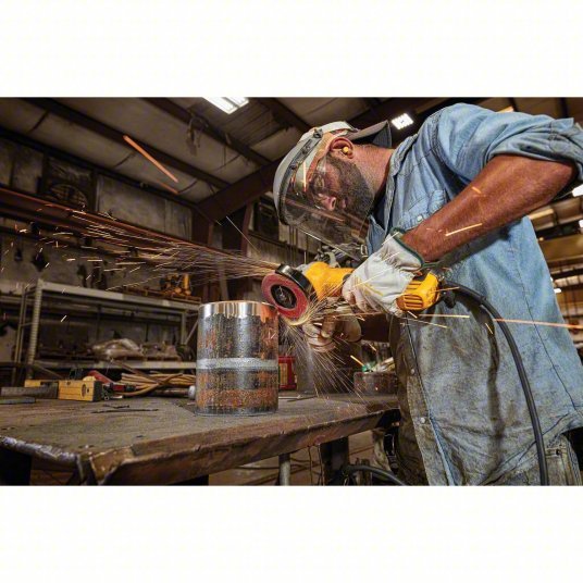 DeWalt DWE43214N Angle Grinder 13A, 10,500 RPM Max. Speed, Paddle, 5 in Wheel Dia - KVM Tools Inc.KV54JJ49
