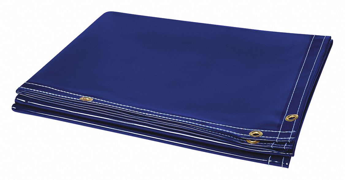 Steiner 325-6X6 Welding Curtain Blue Transparent Vinyl 6x6