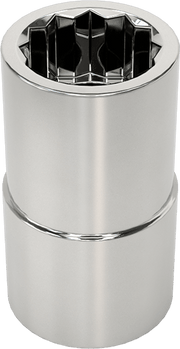 McMaster 5545A51 12-Point Standard Socket, Chrome Plated, 1/2" Drive, 9/16" Size