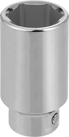 McMaster 5547A715 6 - Point Deep Socket, 3/4" Square Drive, 36 mm Size - KVM Tools Inc.KV5547A715