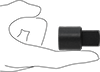 McMaster 5549A161 Impact Square Drive Size Adapter, 1/2" Female x 3/4" Male