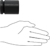 McMaster 5550A32 6-Point Impact Socket, 1" Square Drive, Standard, 1-1/4" Size, 2-11/16" Overall Length