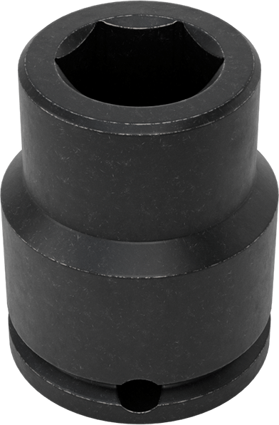 McMaster 5550A89 6-Point Impact Socket, 1" Square Drive, Standard, 1" Size, 2-9/16" Overall Length