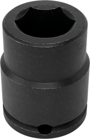 McMaster 5550A92 6-Point Impact Socket, 1" Square Drive, Standard, 1-1/8" Size, 2-9/16" Overall Length