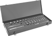 McMaster 7874N106 12 - Point Socket Set with Drive Tool, 3/8" Square Drive, 34 Pieces - KVM Tools Inc.KV7874N106