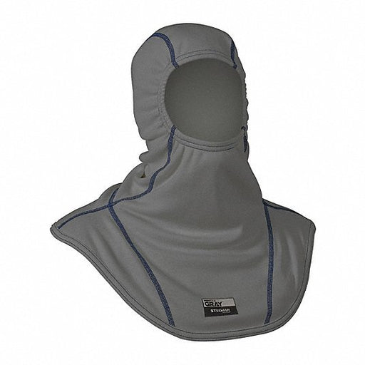 INNOTEX GRAY 25 Fire Hood Nomex(R)/Lenzing FR(R), 8 oz Fabric Wt, Universal, 21 in Lg, Blue/Gray, M/L - KVM Tools Inc.KV54ZZ99