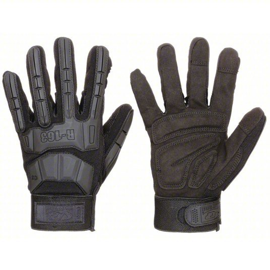 Ringers 163 Mechanics Gloves XL (11), Mechanics Glove, Full Finger, Synthetic Leather, 1 PR - KVM Tools Inc.KV55AC53
