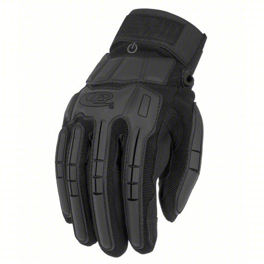 Ringers 163 Mechanics Gloves L (10), Full Finger, Synthetic Leather, TPR, 1 PR - KVM Tools Inc.KV55AC52