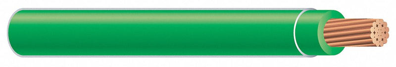 Southwire 37106271 XHHW Building Wire, Copper, 12 AWG, 1 Conductor, Stranded, Green, 500 ft, 600V, Spool