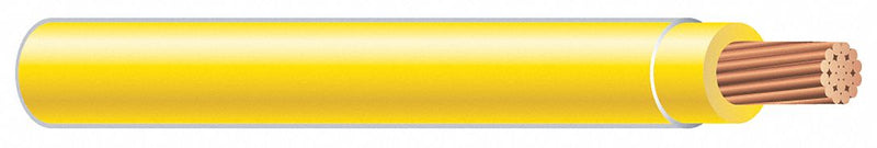 Southwire 37105471 XHHW Building Wire, Copper, 12 AWG, 1 Conductor, Stranded, Yellow, 500 ft, 600V, Spool
