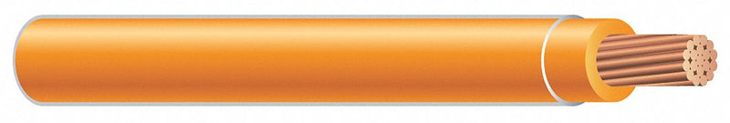 Southwire 37107071 XHHW Building Wire, Copper, 12 AWG, 1 Conductor, Stranded, Orange, 500 ft, 600V, Spool