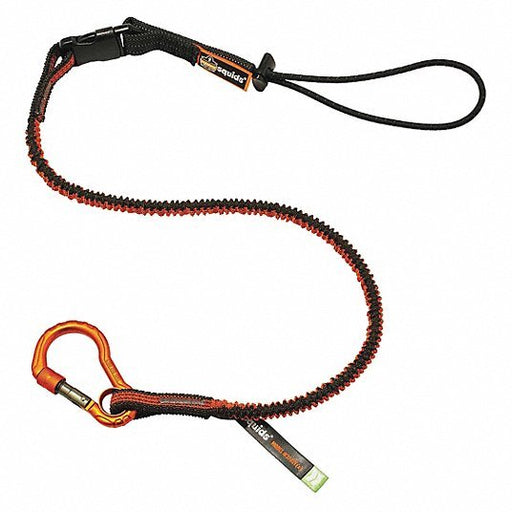 Ergodyne 3102F(X) 5 lbs. Orange and Gray Standard Detachable Single Carabiner Tool Lanyard - KVM Tools Inc.KV55EE68