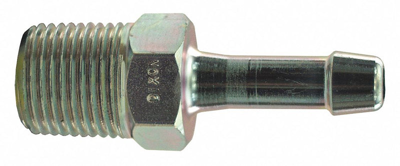 Dixon KHN661 Barbed Hose Fitting, For 3/4 in Hose I.D., Hose Barb x NPT Threaded, Hex, NPT