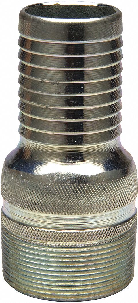 Dixon STC3035 Barbed Hose Fitting, For 2 1/2 in Hose I.D., Hose Barb x NPT Threaded, Rigid
