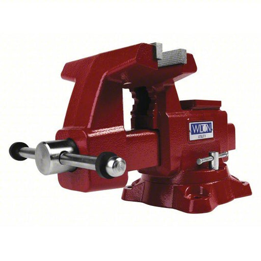 Wilton 676U Combination Vise Std Duty, Enclosed, 6 1/2 in Jaw Face Wd, 6 in Max Jaw Opening, Serrated - KVM Tools Inc.KV55FE57