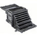 Pelican 004500-0610-110 Rolling Tool Box 16 in Overall Wd, 25 in Overall Dp, 19 in Overall Ht, Black - KVM Tools Inc.KV55HF15