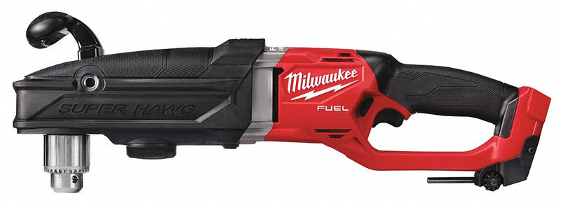 Milwaukee 2809-20 Drill, Tool Only, Tool Only, 1/2 in Chuck Size, Keyed, Brushless, 1,500 RPM Speed - Max, M18 FUEL™