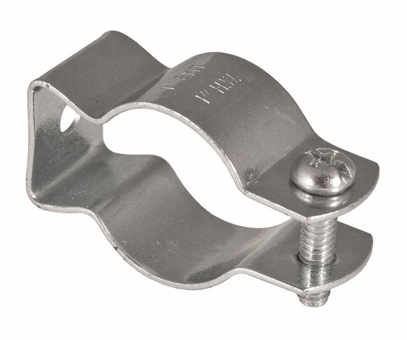 Raco 2053TH Conduit & Cable Hanger - Screw-On, 3/4 in Trade Size, 14/2 AWG to 10/3 AWG, 1/8 in to 1/4 in, Steel