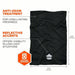 Chill-Its 6487 Neck Wrap, Black, Universal, Neck Wrap, Cooling, Polyester/Spandex - KVM Tools Inc.KV56KA76