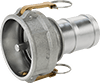 McMaster 54155K35 Worm-Drive Clamps for Firm Hose and Tube, with 305 Stainless Steel Screw, 1/2" Wide Band, 2-1/2" to 5-1/2" Clamp ID, Pack of 5