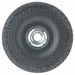 Tiger 57120 4-1/2"x1/4" TIGER AO Type 27 Grinding Wheel A24R 5/8"-11 Nut - KVM Tools Inc.KV43YR22