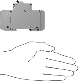 Mcmaster 5789T206 DIN - Rail Mount Branch Circuit Breaker C Trip Type, 2 Pole - Toggle Style - KVM Tools Inc.KV5789T206