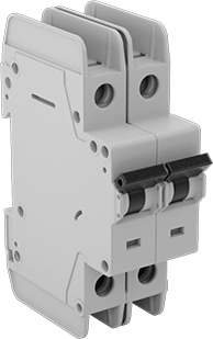 Mcmaster 5789T206 DIN - Rail Mount Branch Circuit Breaker C Trip Type, 2 Pole - Toggle Style - KVM Tools Inc.KV5789T206