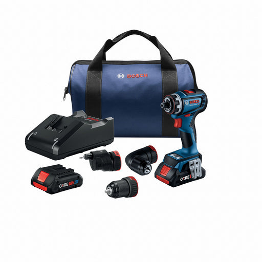 Bosch GSR18V-800FCB24 Flexiclick Cordless Drill Driver Kit