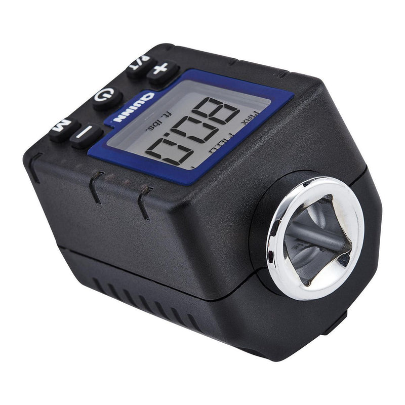 Quinn 58706 1/2 in. Drive 25-250 ft. lb. Digital Torque Adapter