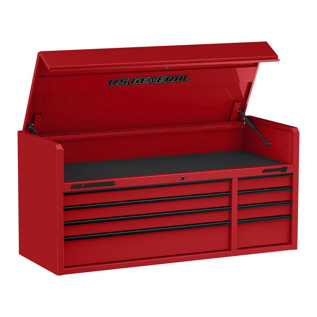 KVM Tools US General KV58712 56 in. x 22 in. Top Chest, Series 3, Red ...