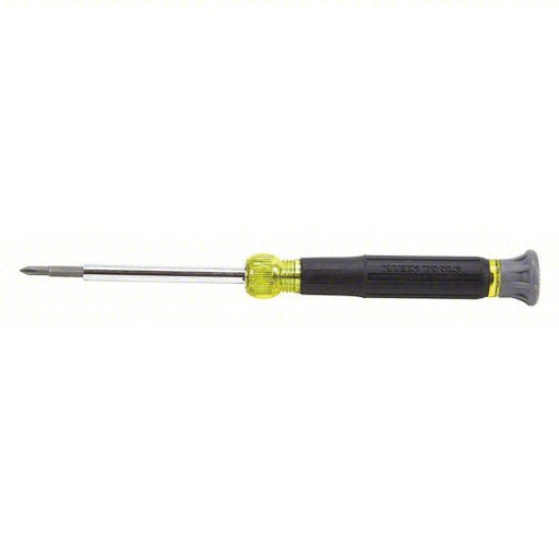 Klein 32581 Multi - Bit Screwdriver #0/#00/1/8 in/5/32 in Tip Size, 4 Tips, 6 1/2 in Overall Lg, ANSI - KVM Tools Inc.KV58UR40