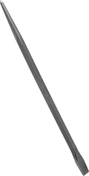 McMaster 5986A8 Pry Bar, Straight Chisel × Straight Pointed End, 36" Overall Length, 8 lbs.