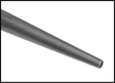 McMaster 5987A5 Pry Bar Gooseneck Wedge x Straight Point End, 12" Overall Length - KVM Tools Inc.KV5987A5