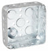 Raco 190 Electrical Box 4x4 Square 2 Gangs Steel