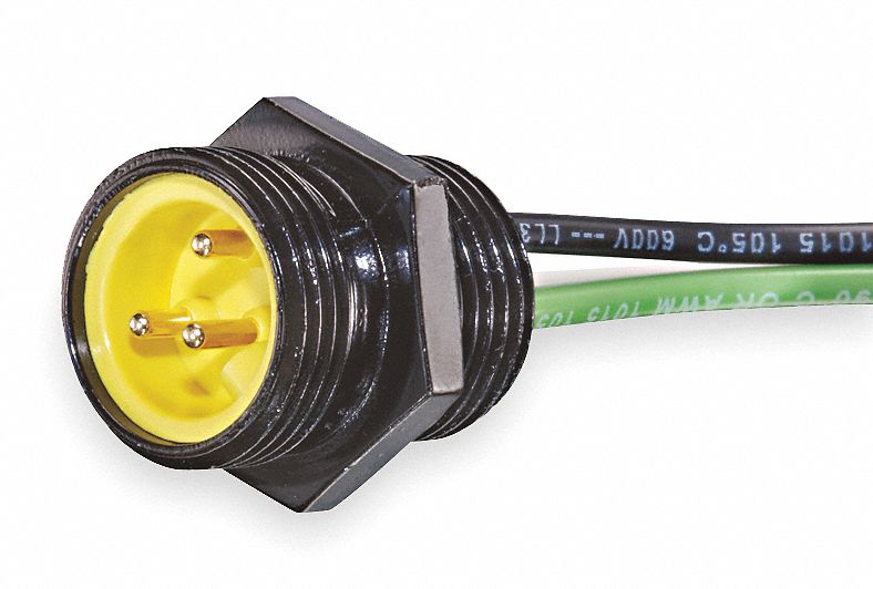 Brad Harrison 1R3006A20A120 Mini-Change 3 Pin Male Receptacle