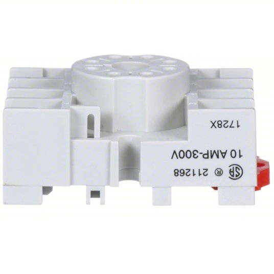 Schneider 8501NR51 Relay Socket 15 A Rating, DIN - Rail & Surface Socket Mounting, 8 Pins, A Socket, Std - KVM Tools Inc.KV5B586