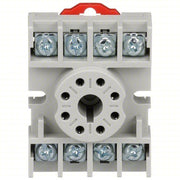 Schneider 8501NR51 Relay Socket 15 A Rating, DIN - Rail & Surface Socket Mounting, 8 Pins, A Socket, Std - KVM Tools Inc.KV5B586