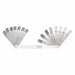 Proto J000R Bent Feeler Gauge Set Inch, 16 Feeler Blades, 3 in Blade Lg, Bent Blade Blade, Steel - KVM Tools Inc.KV5C588