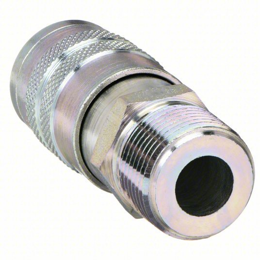 Dixon 4FM4 Quick Connect Hose Coupling 1/2 in Body Size, 1/2 in Hose Fitting Size, MNPT - KVM Tools Inc.KV5CGT5