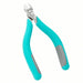 Erem 2477E Diagonal Cutting Plier Insulated, Flush, Pointed, 1/2 in Jaw Lg, 1/4 in Jaw Wd, 6 in Overall Lg - KVM Tools Inc.KV5EPT3