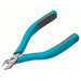 Erem 2477E Diagonal Cutting Plier Insulated, Flush, Pointed, 1/2 in Jaw Lg, 1/4 in Jaw Wd, 6 in Overall Lg - KVM Tools Inc.KV5EPT3