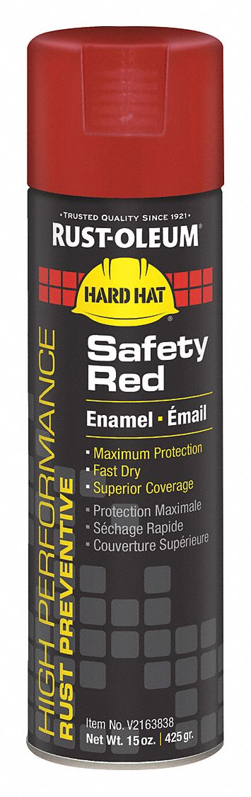 Rust-Oleum V2163838 Rust Preventative Spray Paint, Premium Spray Paints, Rust Preventative Spray Paint, Red