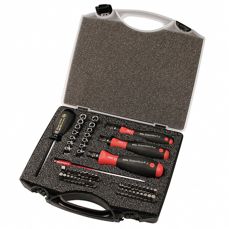 Wiha 28589 Torque Control Set, Pieces 59